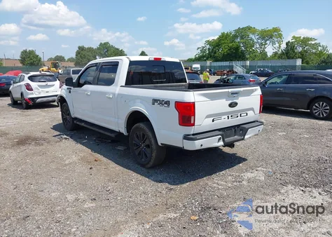 2020 Ford F-150 Lariat из США, поврежденный, VIN 1FTEW1E59LFA77756